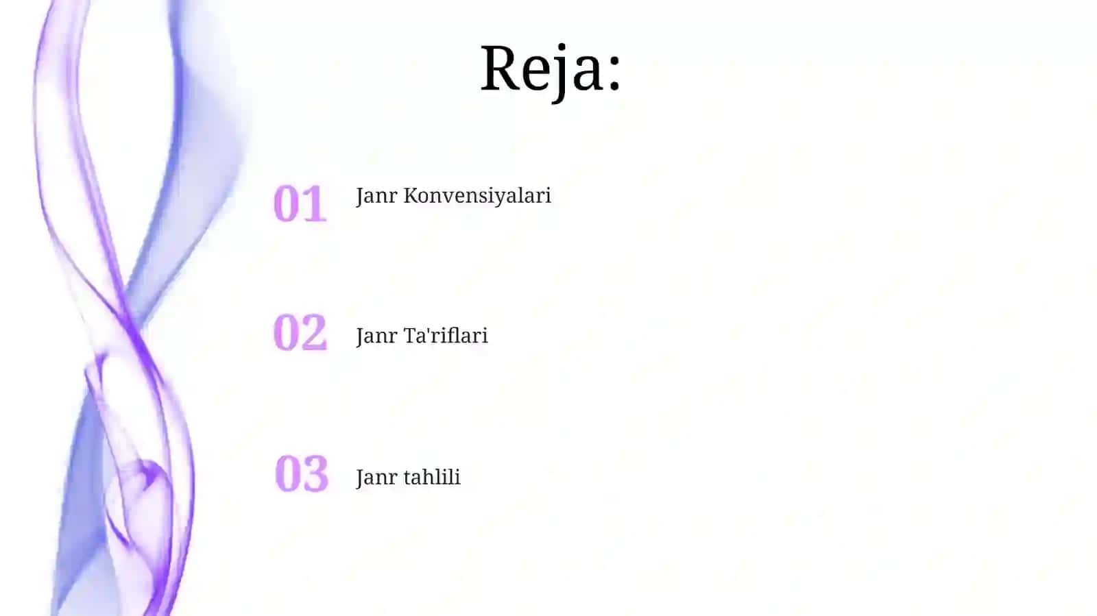 Janr va tomoshabin kutganlari 2