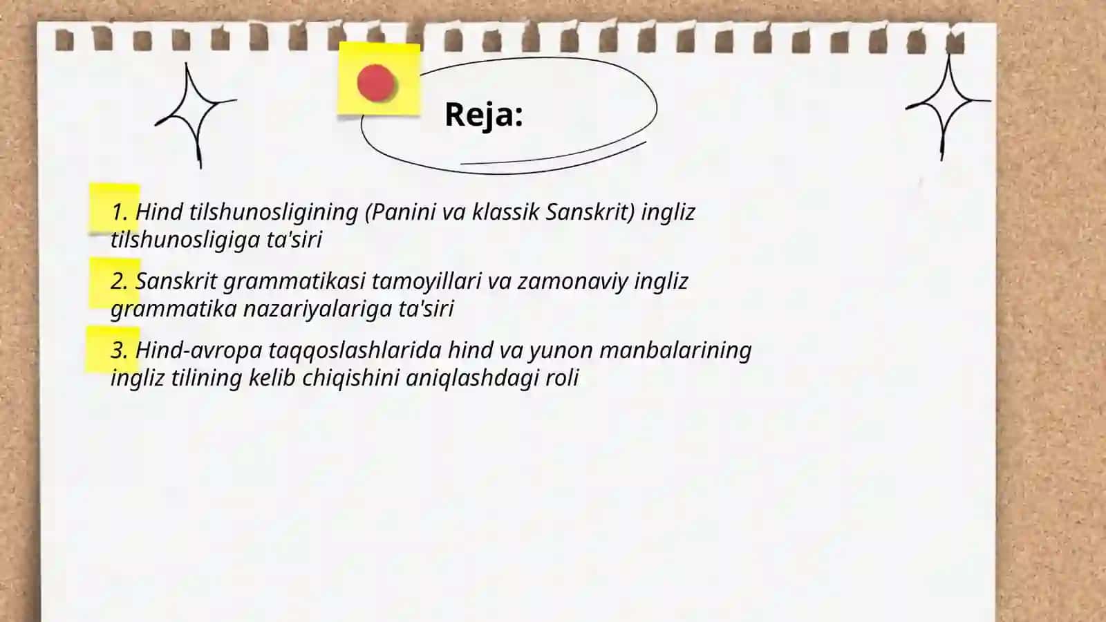 Ingliz tilining rivojida hind, xitoy, yunon tilshunosligining ahamiyati 2