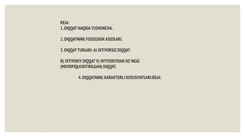 Diqqatning Fiziologik Asoslari 2
