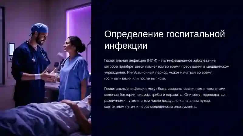 Профилактика госпитальной инфекции в хирургии 2