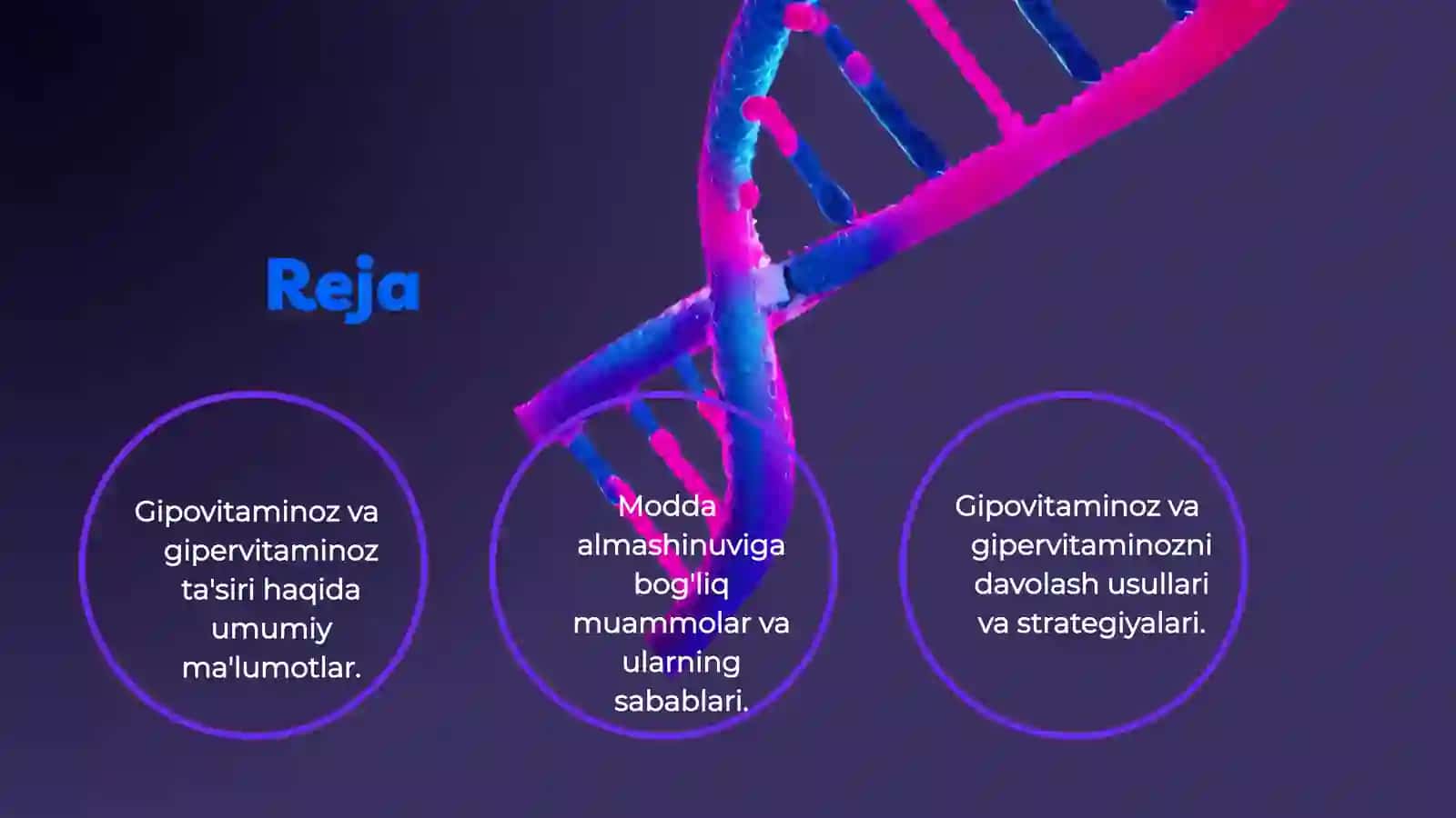 Gipovitaminoz va gipervitaminoz holatlarda modda almashinuvining buzulishi 2