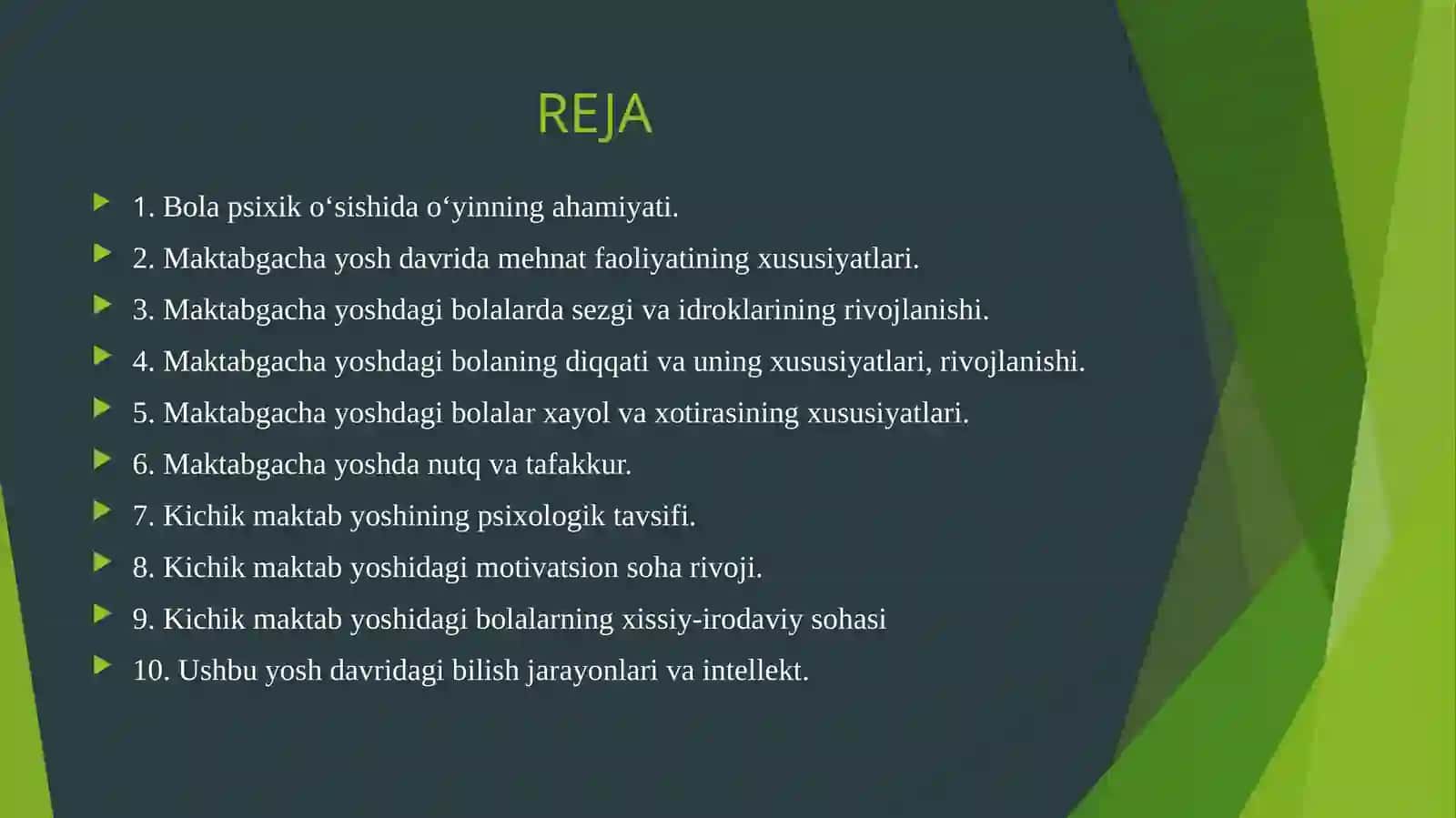 Maktabgacha yosh davrida bola faoliyati psixologik xarakteristikasi 2