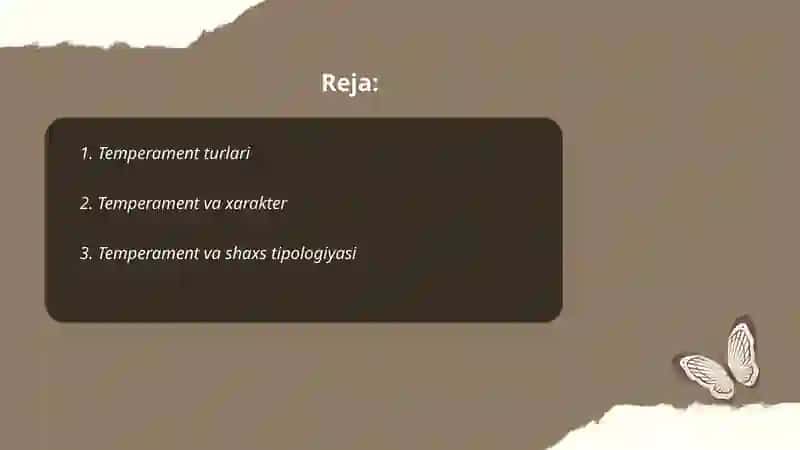 Temperament 2