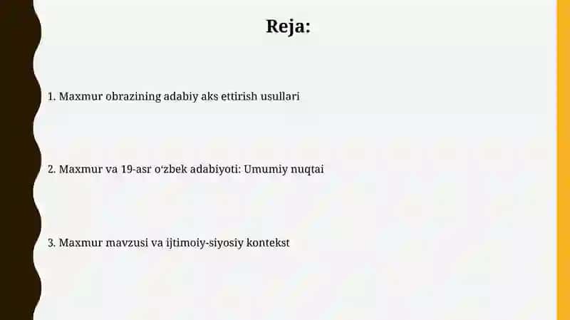 Maxmur va XIX asr oʻzbek adabiyoti 2