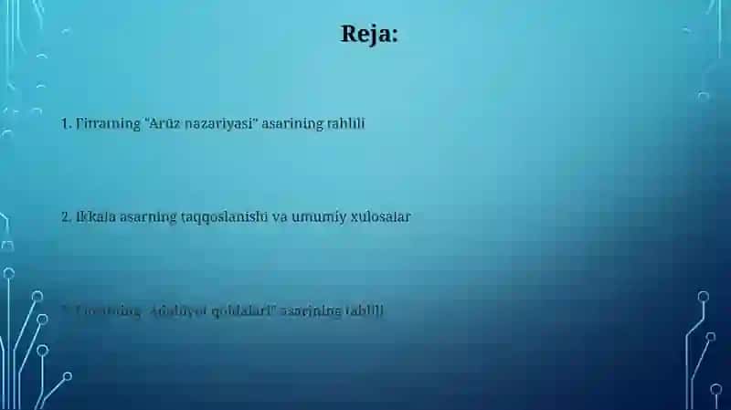 Fitratning "Adabiyot qoidalari" asari 2