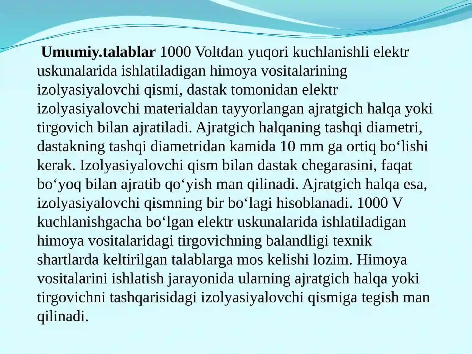 Qisqa tutashtirgichlar va bo‘lgichlar 2
