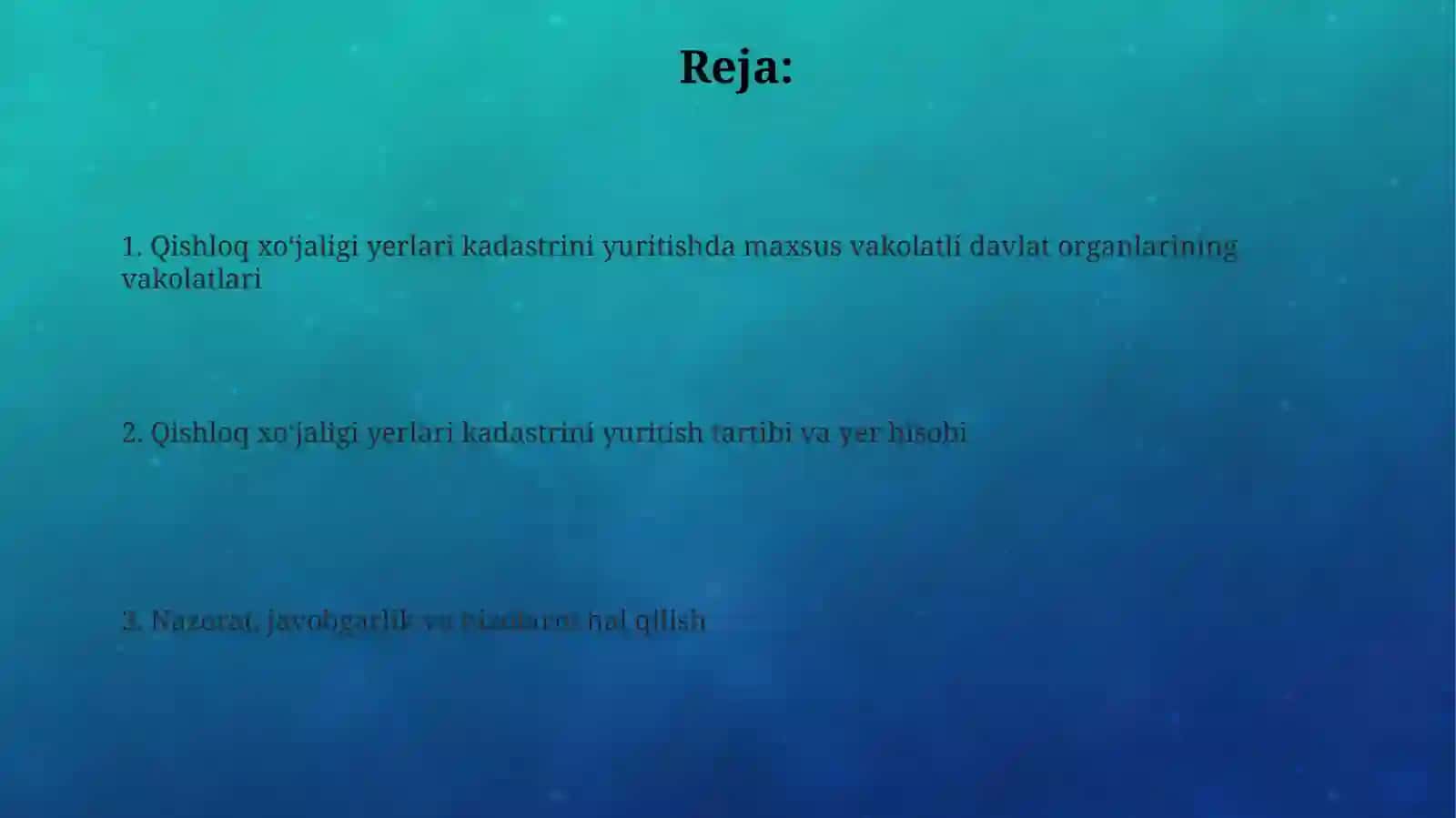 Maxsus vakolatli davlat organlarining vakolatlari 2