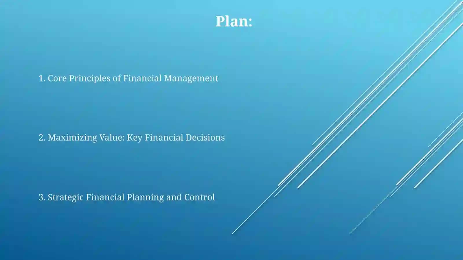 Key consepts of financial management 2