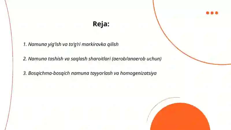 aerob va anaerob bakteriyalarni sof kulturasini ajratish bosqichlari 2