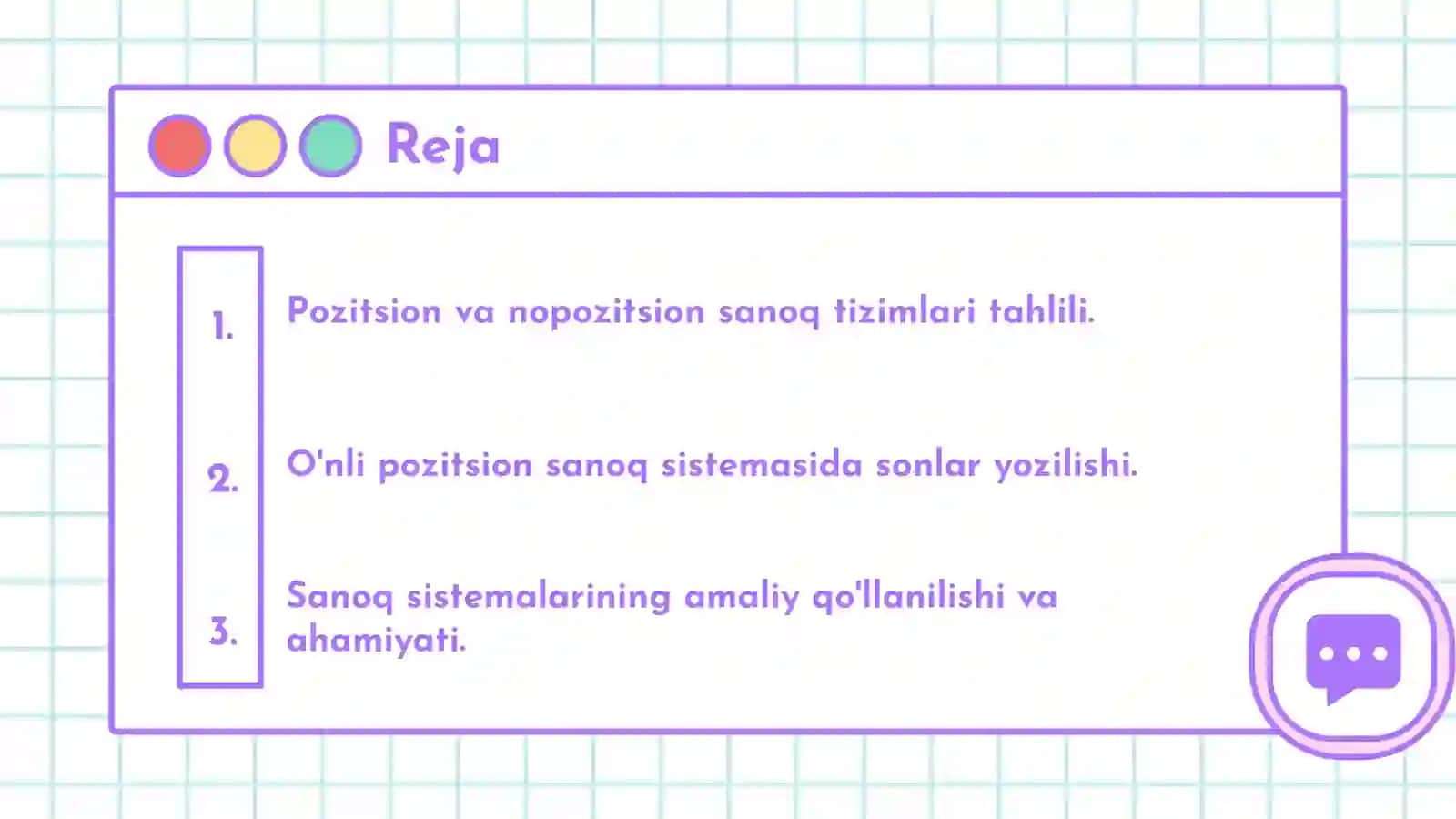 Sanoq Sistemalari Analizi 2
