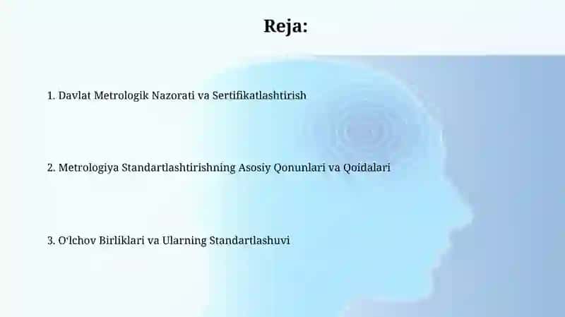 Metrologiya fanidan standartlashtirishning asosiy qonun qoidalari 2