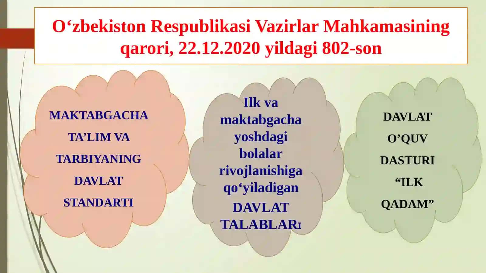 Bolalalarni maktab ta’limiga tayyorlash fanining maqsad va vazifalari 2