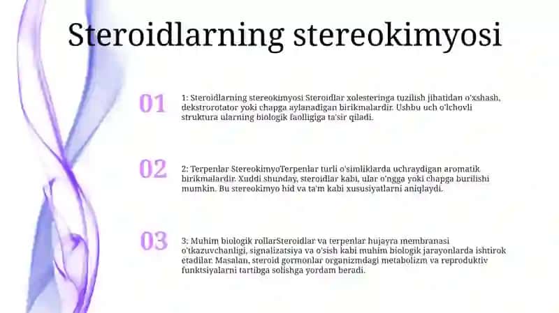 Steroidlar Va Terpenlarning Stereokimyosi 2