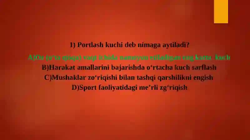Jismoniymadaniyat nazariyasi va metodikasi 2
