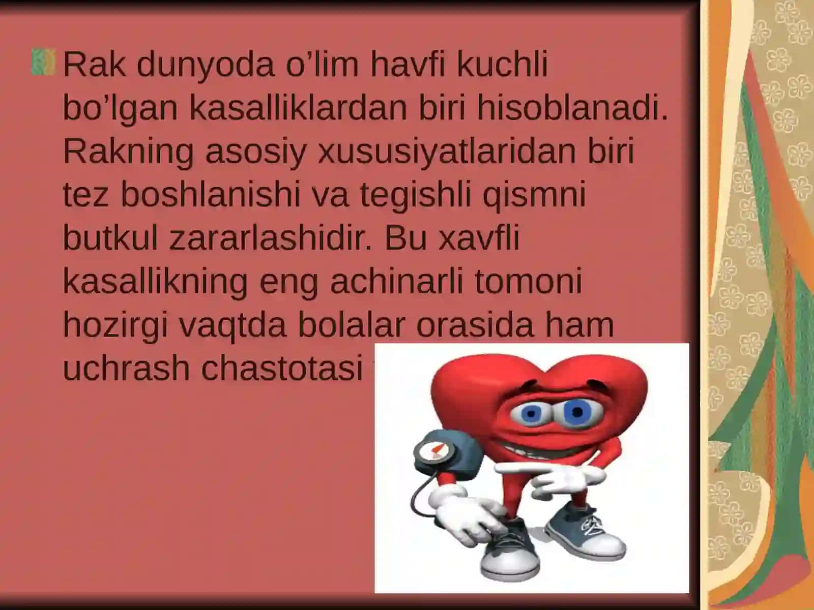 O’sma kasalliklari – ijtimoiy gigiyenik muammo sifatida 2