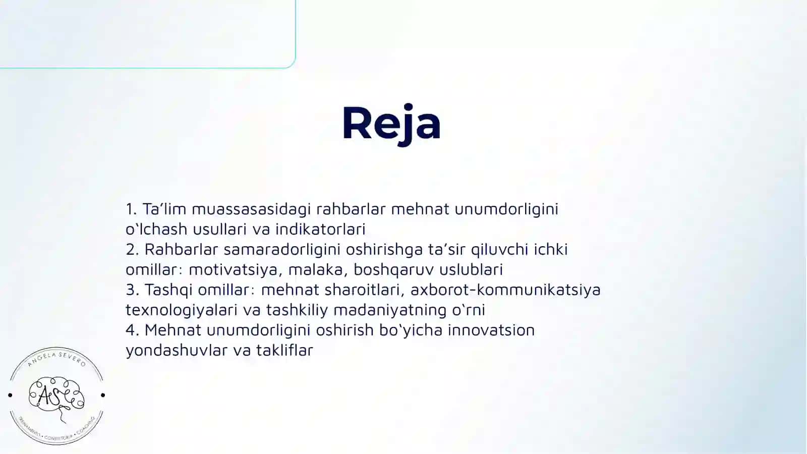 TA’LIM MUASSASASIDA RAHBARLARNING MEHNAT UNUMDORLIGI VA UNGA TA’SIR QILUVCHI OMILLAR 2