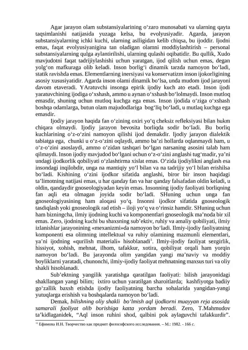 3-Amaliy mashgulot: Ilmiy tadqiqotning namoyon bo’lish shakllari va tiplari 2
