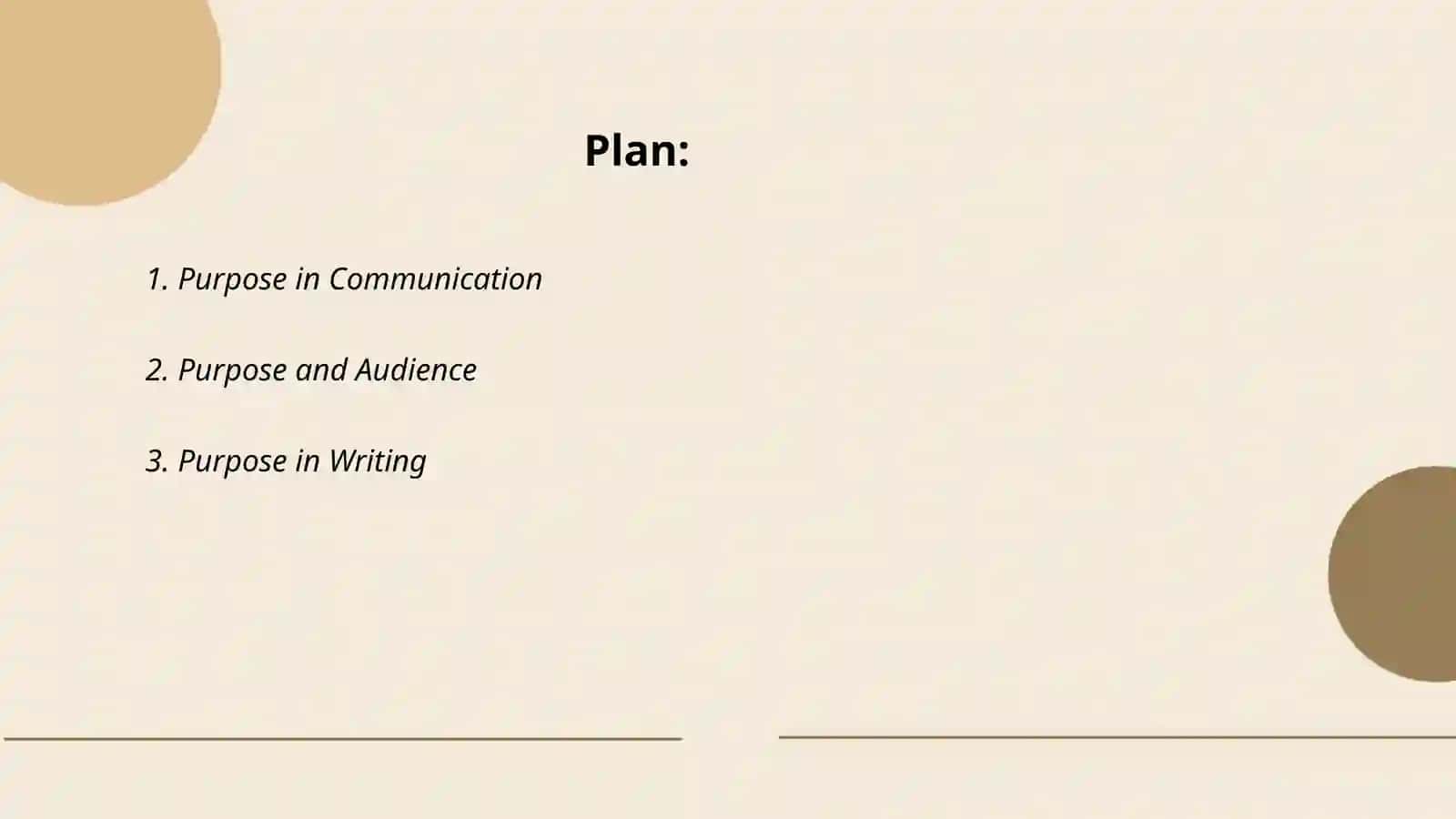 Interactions between purposes 2