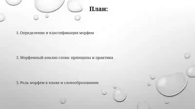 Морфемный состав слова 2