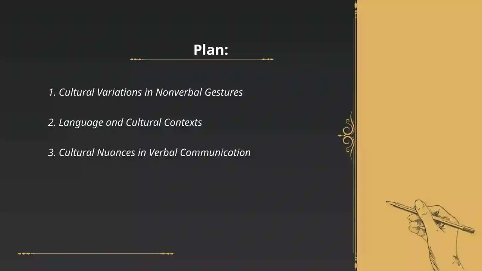 CULTURAL SPECIFICITY OF VERBAL AND NON VERBAL MEANS OF COMMUNICATION 2