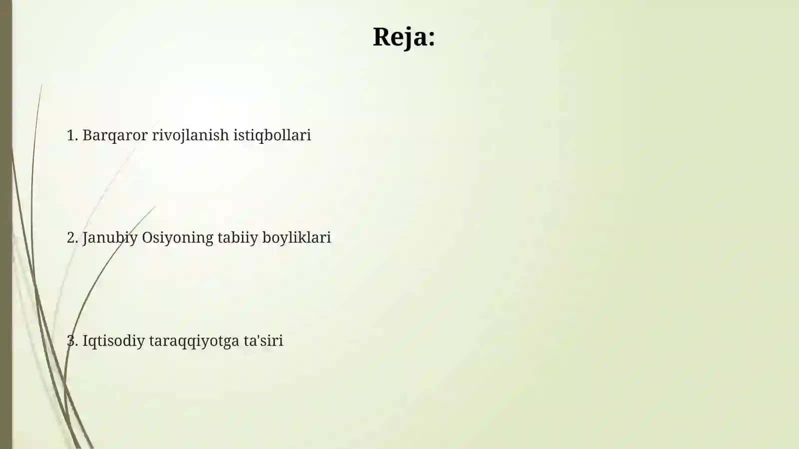Janubiy Osiyoning tabiiy resurslari va uning iqtisodiy rivojlanishiga ta'siri 2