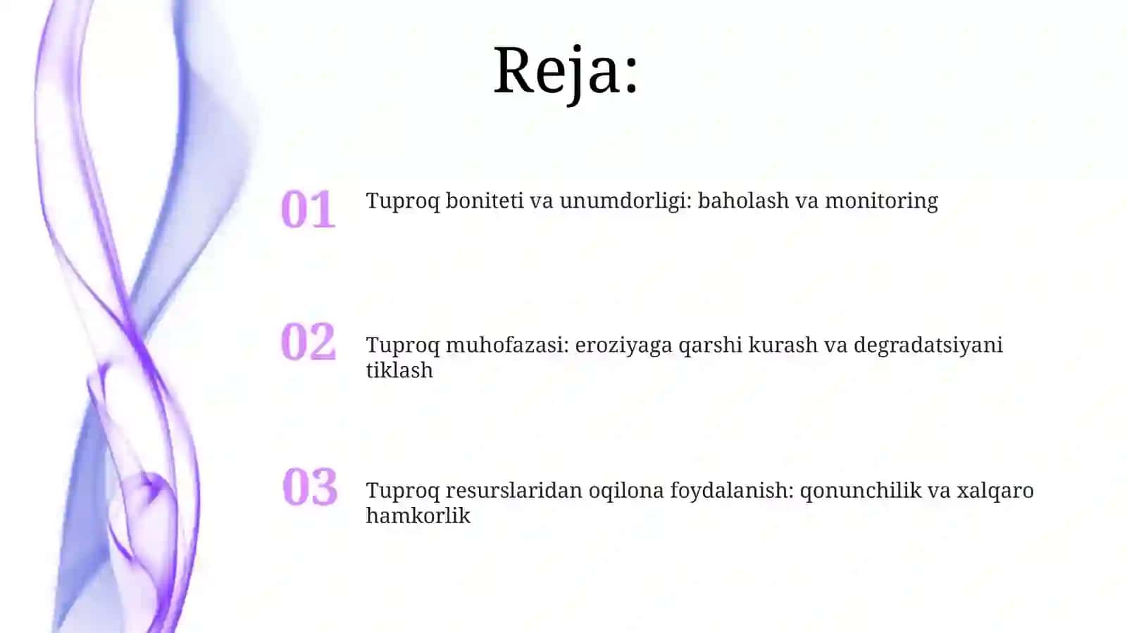 Tuproq boniteti va unumdorligi 2