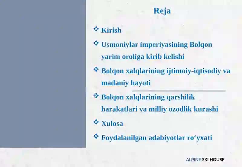 Bolqon yarimorolixalqlari Usmoniylarimperiyasi hukmronligi davrida 2