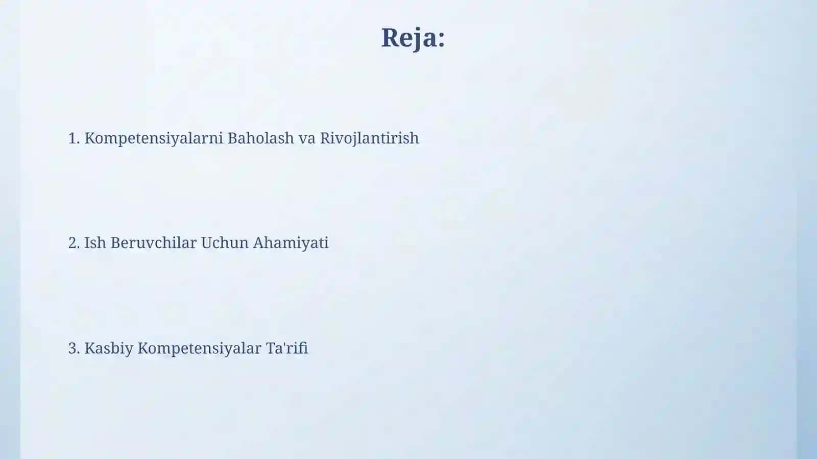 Kasbiy kompetensiyalarning ta'rifi va ularning ish beruvchilar uchun ahamiyati 2