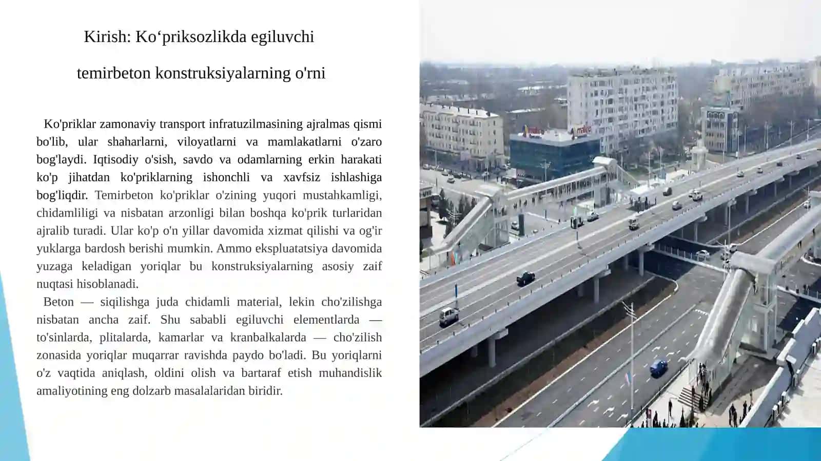 Ko'prik konstruksiyalarida egiluvchi temirbeton elementlar 2