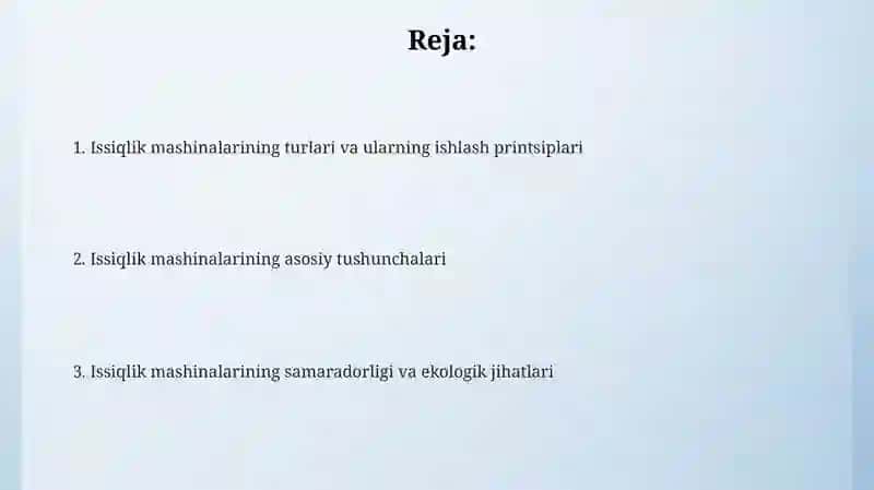 Issiqlik mashinalari 2
