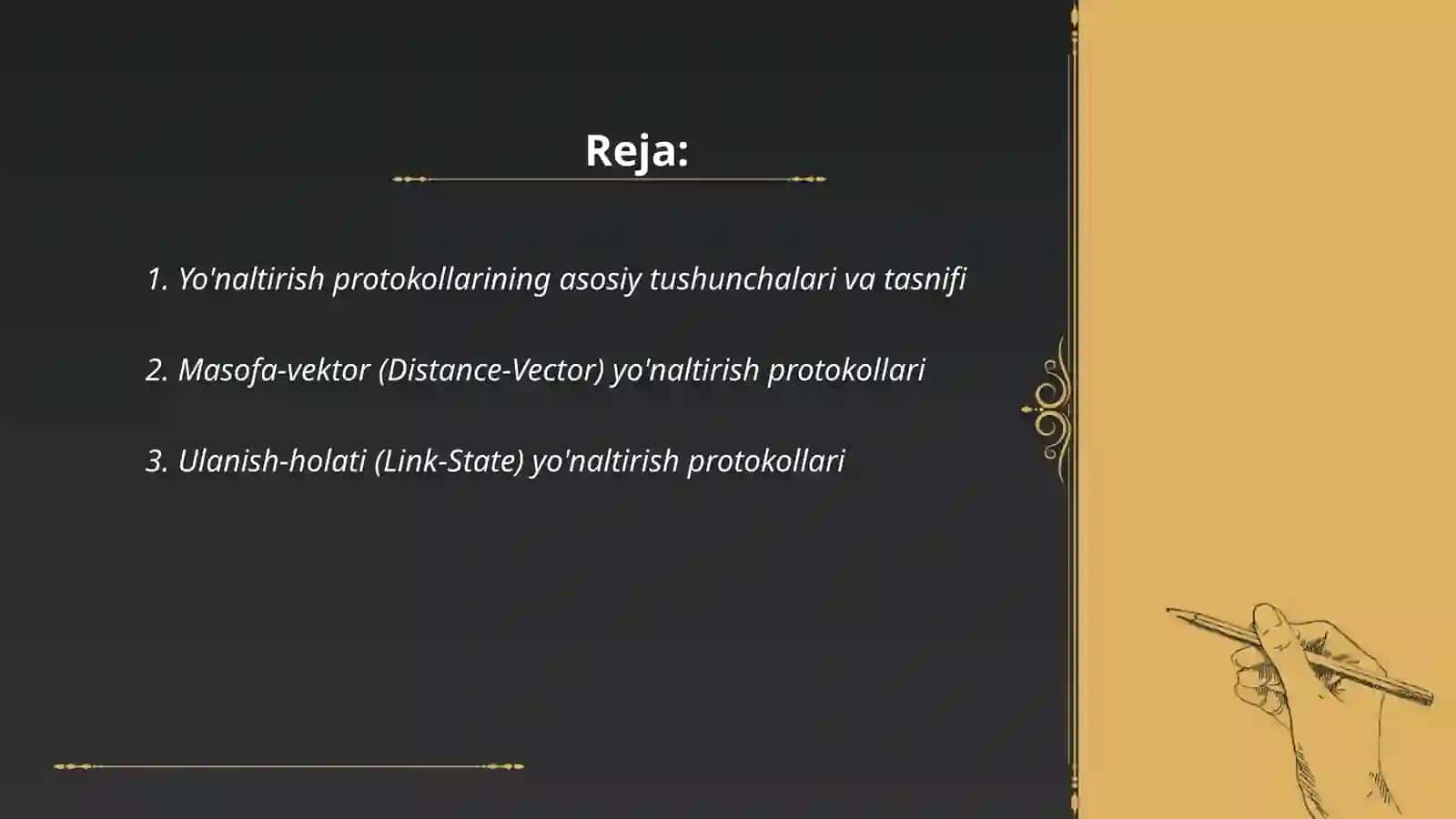 Yo'naltirish protokollari 2
