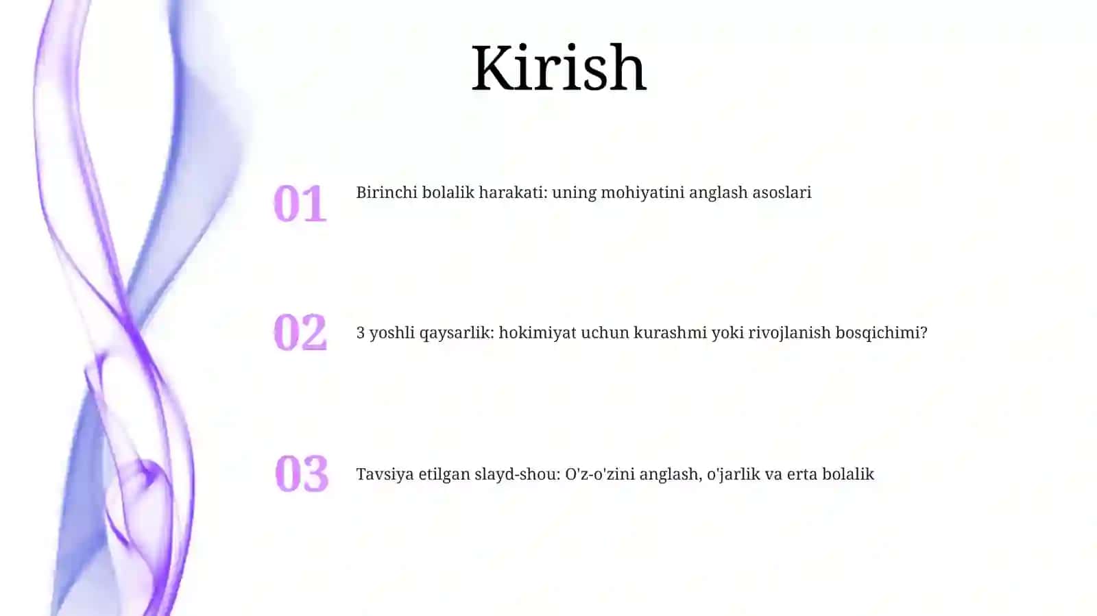 O'z-o'zini Anglashning Rivojlanishi Va 3Yosh Inqirozi Mavzusi Bo'Yicha Taqdimot Tayyorlash 2