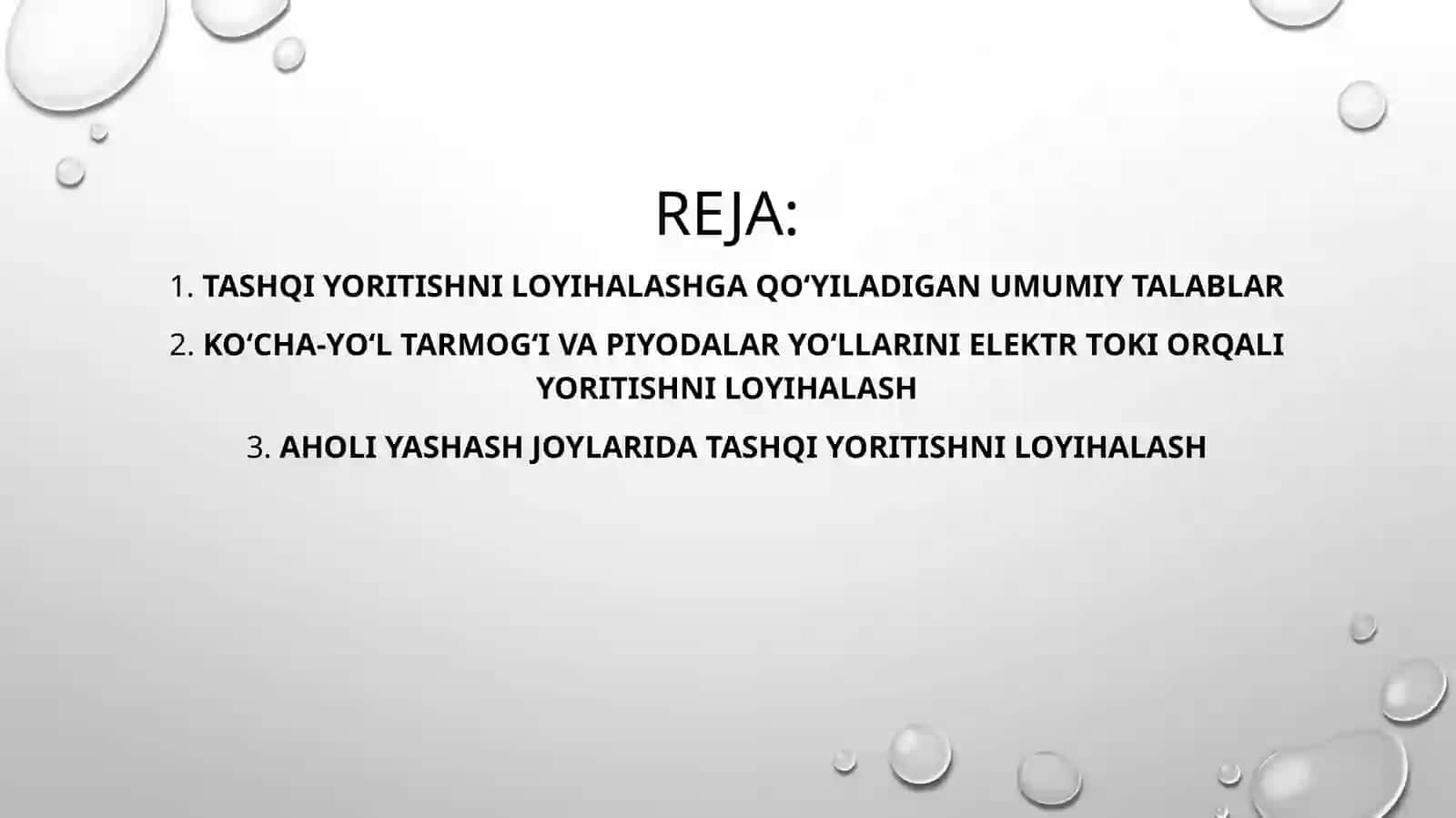 Yoritish qonunlari quyosh koordinatalari 2
