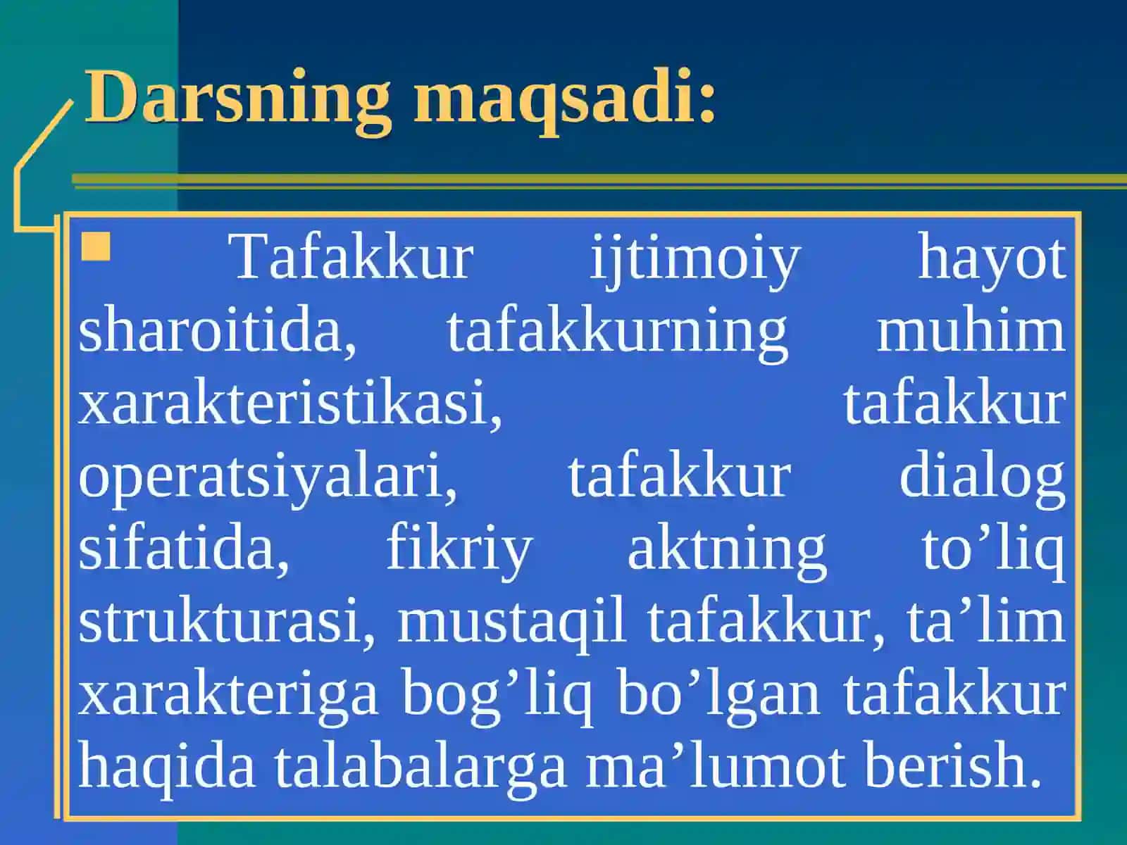 Tаfаkkurni Eksperimental Usullar Yordamida Tadqiq Etish 2