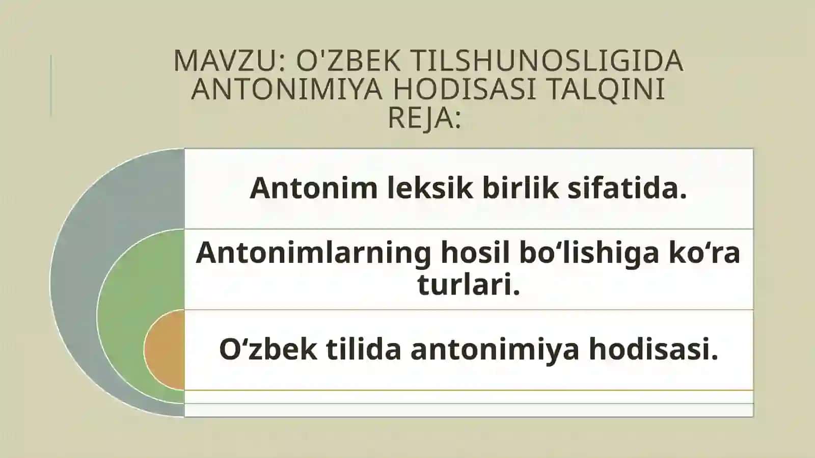 o'zbektilshunosligida antonimiya hodisasi talqini 2
