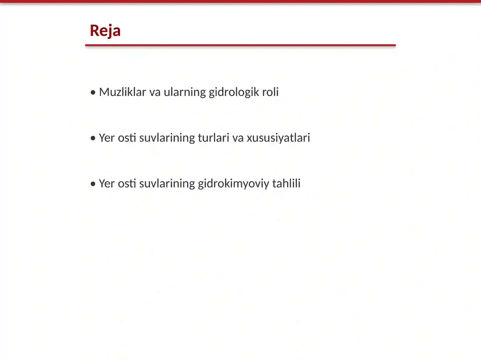 Muzliklar va ularning gidrologik ahamiyati 2