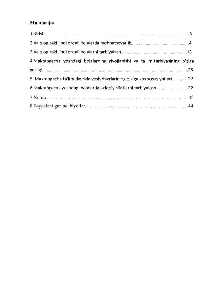 Xalq og’zali ijodi orqali bolalarda mehnatsevarlik hislatlarini tarbiyalash 2