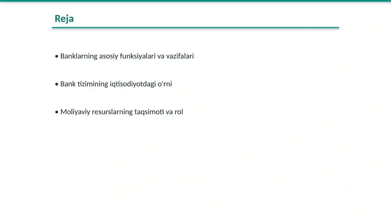 Banklar va ularning bozor iqtisodiyotidagi roli 2