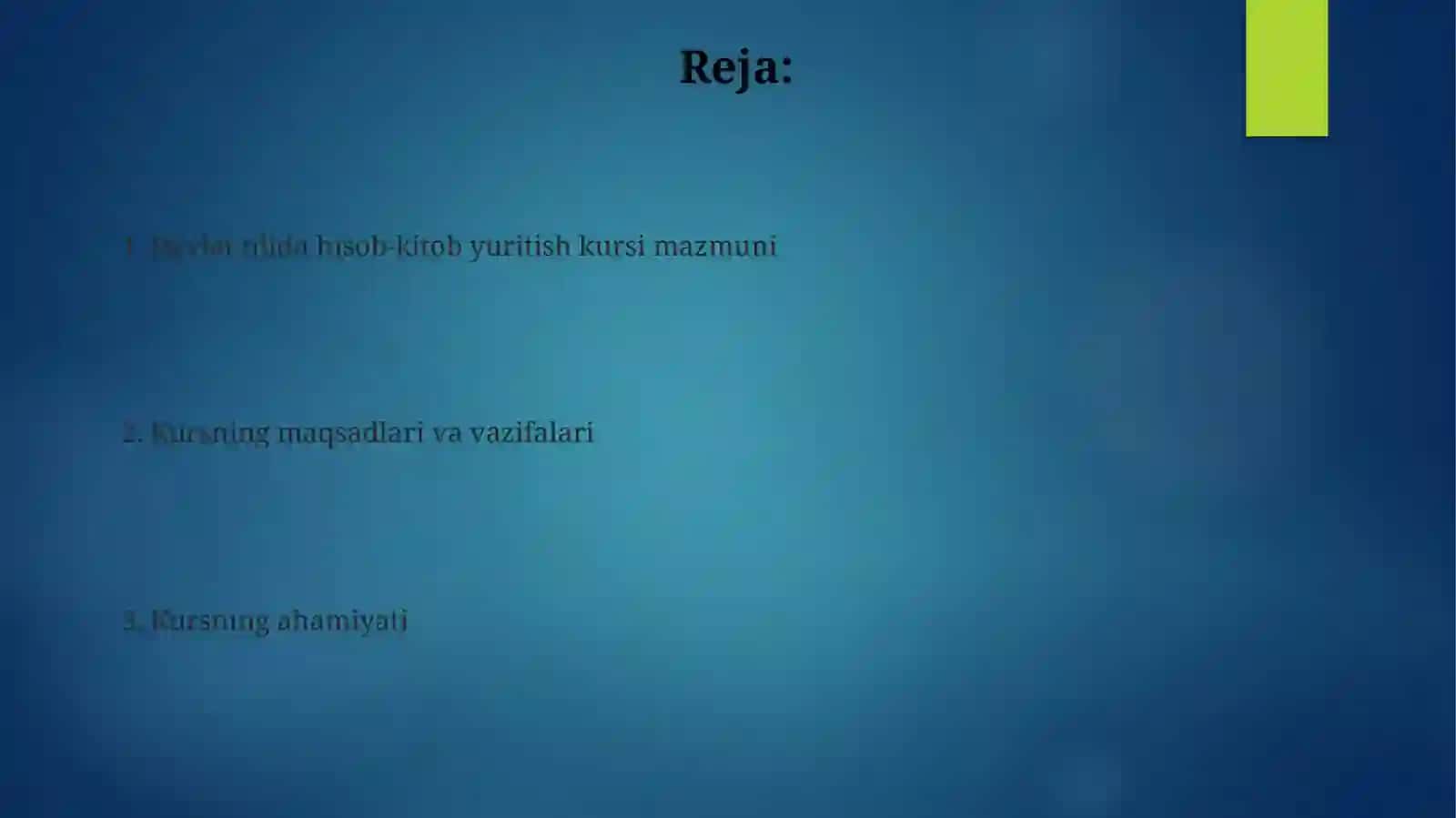 Davlat tilida ishyuritish kursi 2