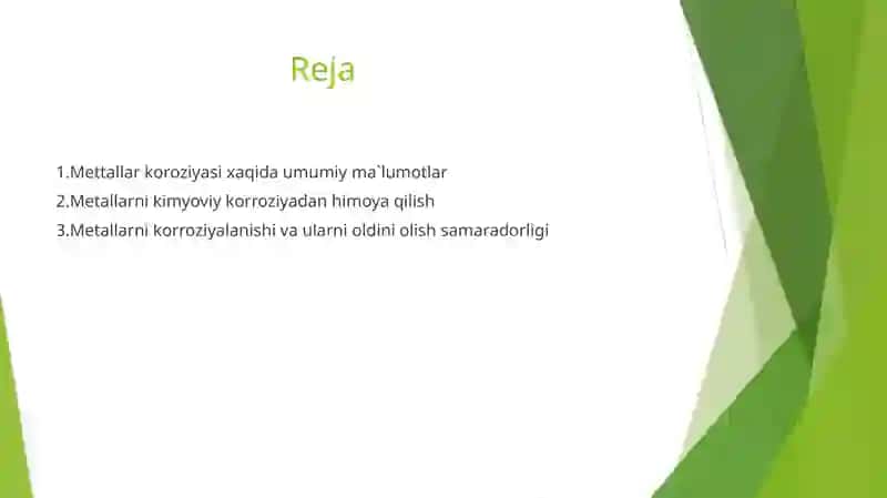 Metallar korroziyasi 2