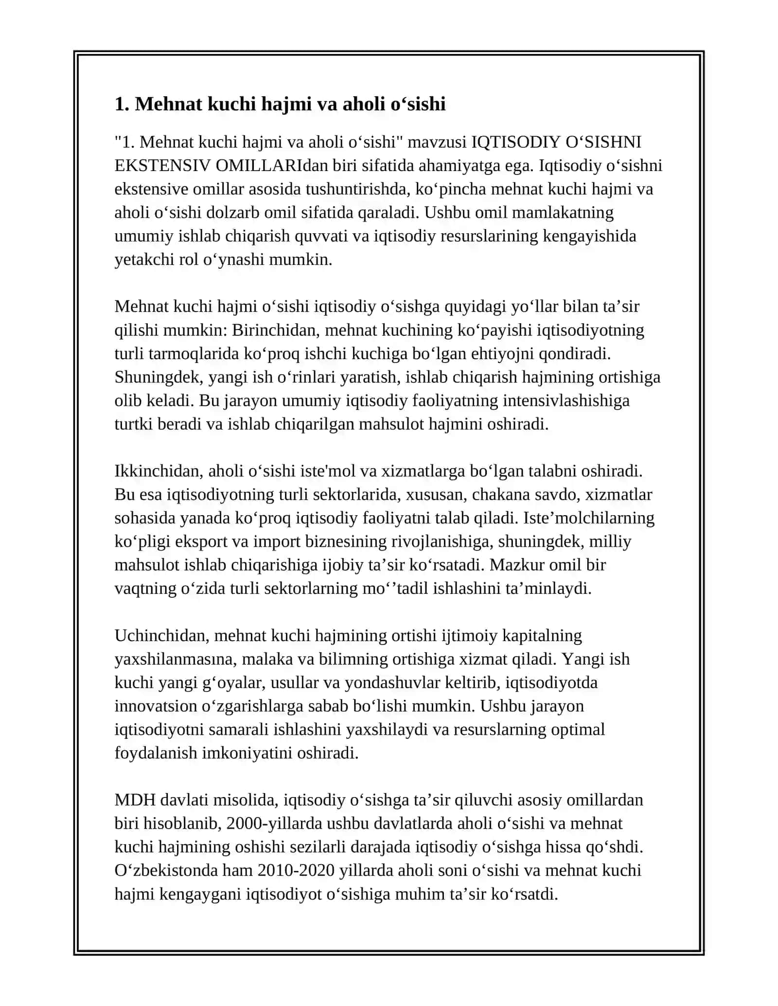 IQTISODIY O‘SISHNI EKSTENSIV OMILLARI 2