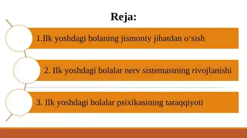Ilk yosh davrida psixik rivojlanish 2
