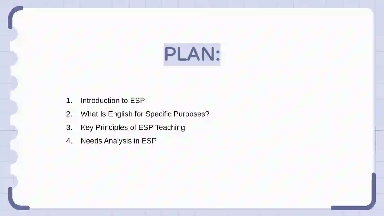 English for Specific Purposes (ESP) 2