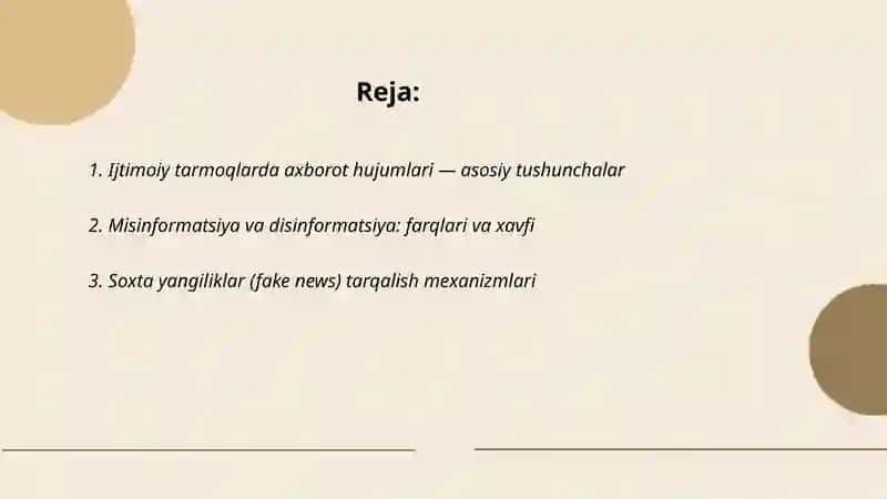 Ijtimoiy tarmoqlarda axborot xurujlari va tahdidlari 2