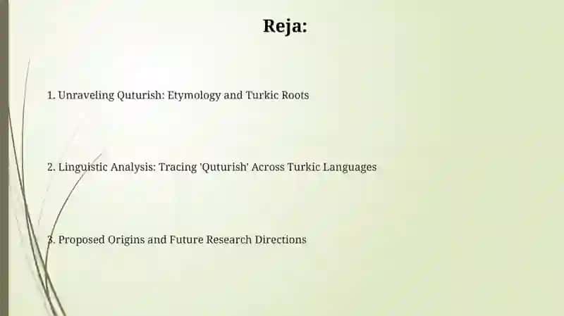 Quturish: Etymology and Turkic Roots 2