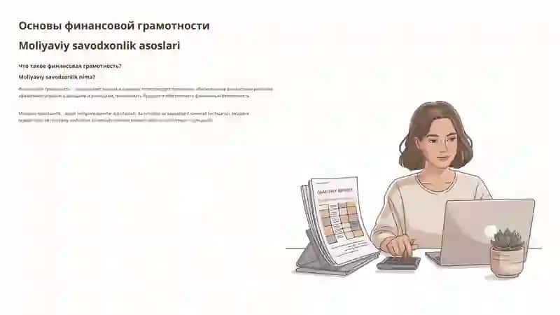 Moliyaviy Savodxonlik: Shaxsiy va Oilaviy Moliyani Boshqarish 2