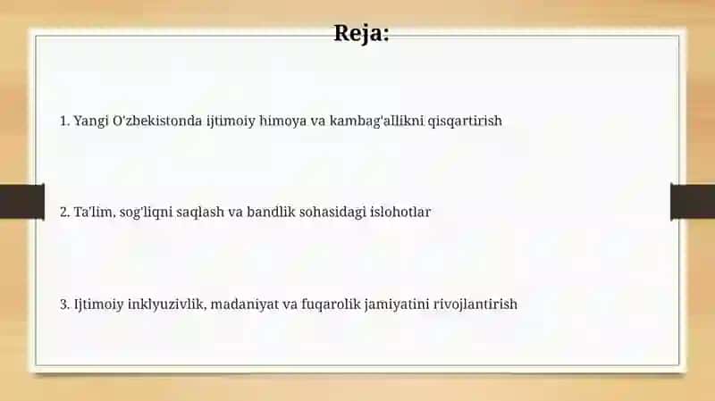 Ijtimoiy himoya va kambag'allikni qisqartirish 2
