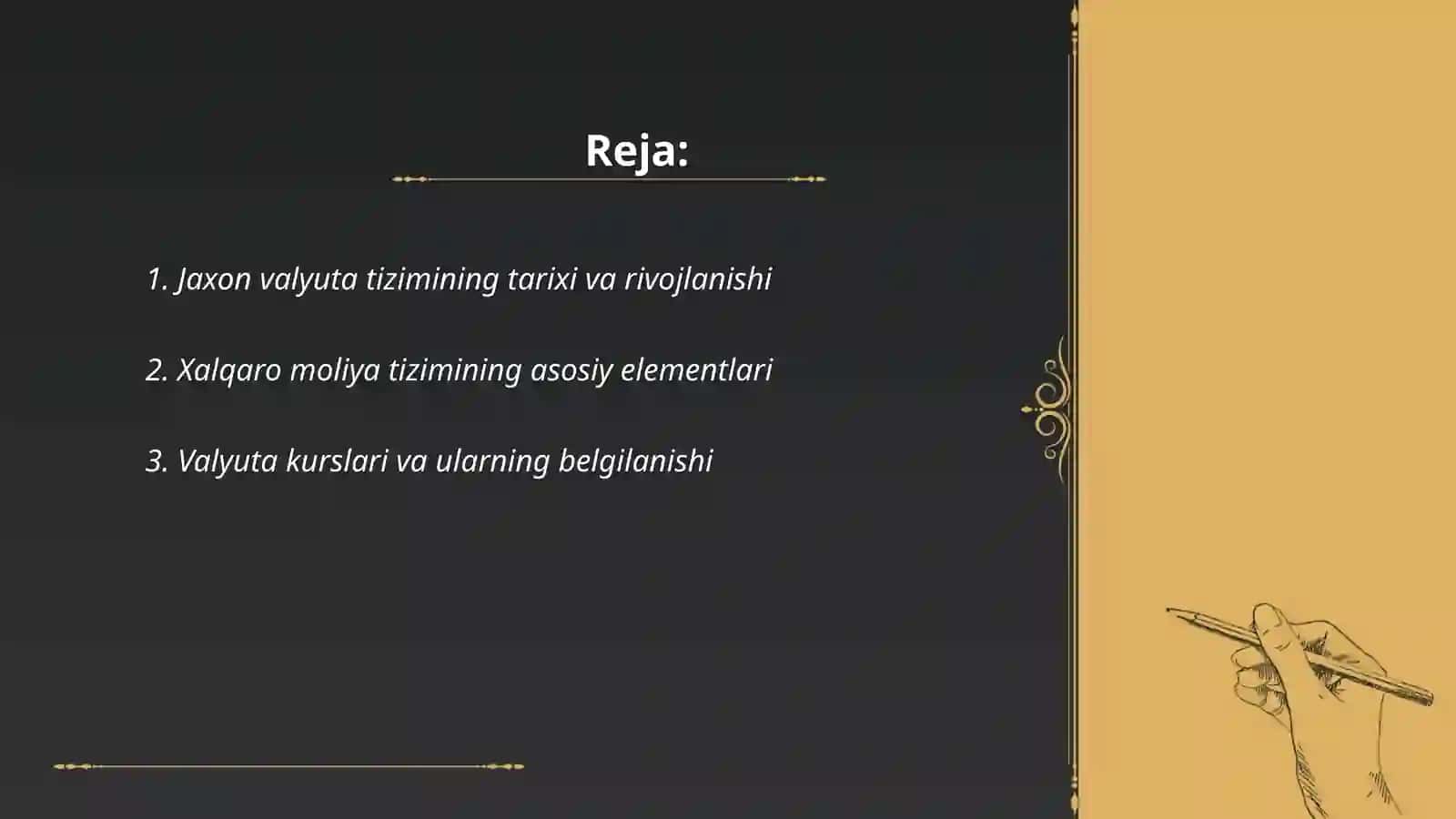 Jaxon valyuta tizimi va uning xalqaro moliya munksabatlaridagi ahamiyati 2