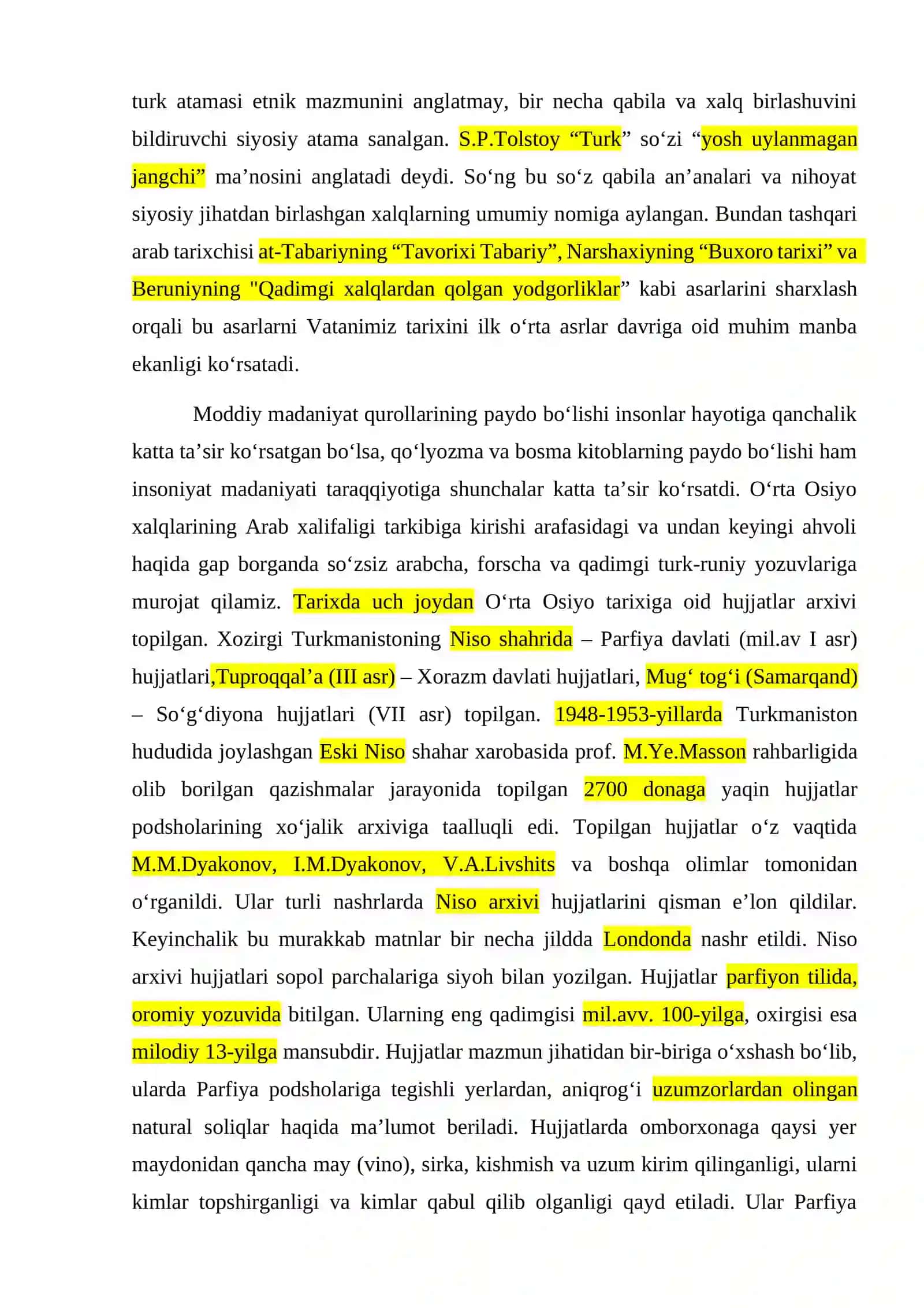 TARIXIY ADABIYOTLARDA EFTALITLAR DAVRI VA TURK XOQONLIGI TARIXINING YORITILISHI 2