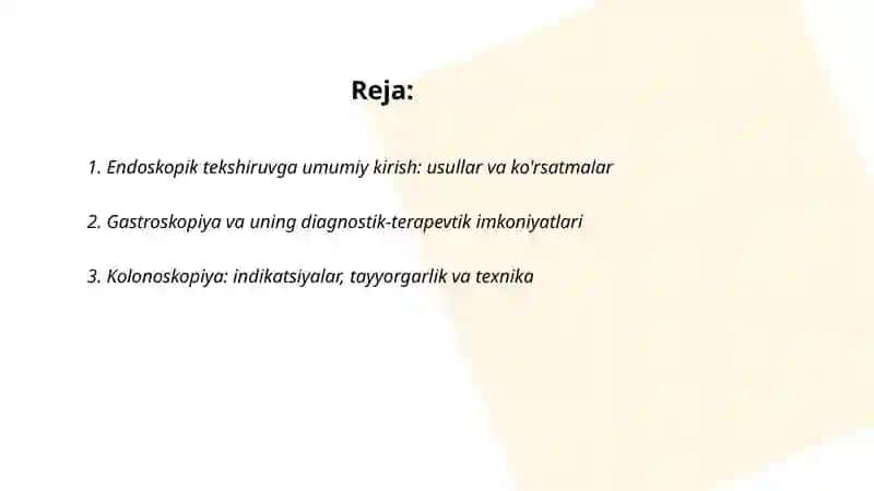 Bemorlarni tibbiy asbob uskunalar bilan tekshirish usullari 2